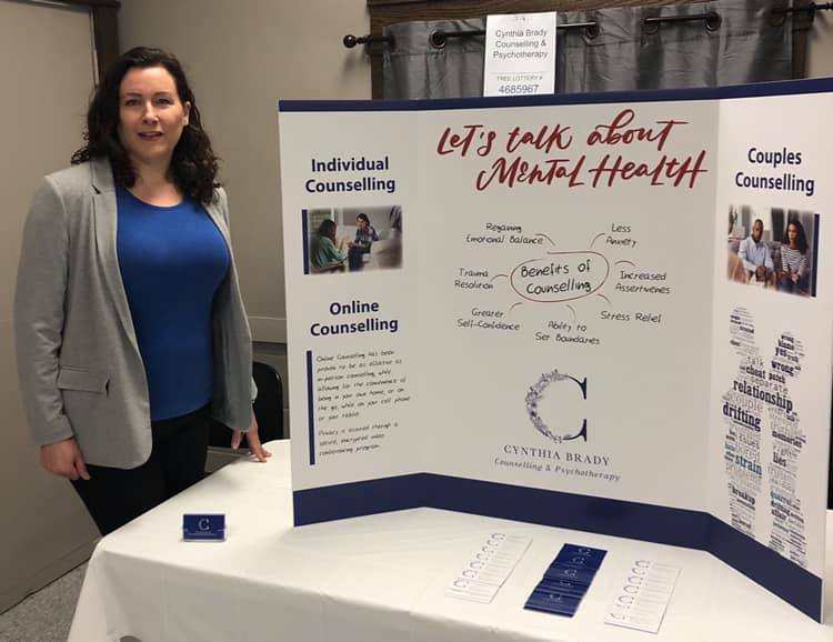 Cynthia Brady at the North Dundas Business Expo
